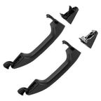 Set of 4 Black Door Handles for Chevy Silverado 2500 (2017) 23236150