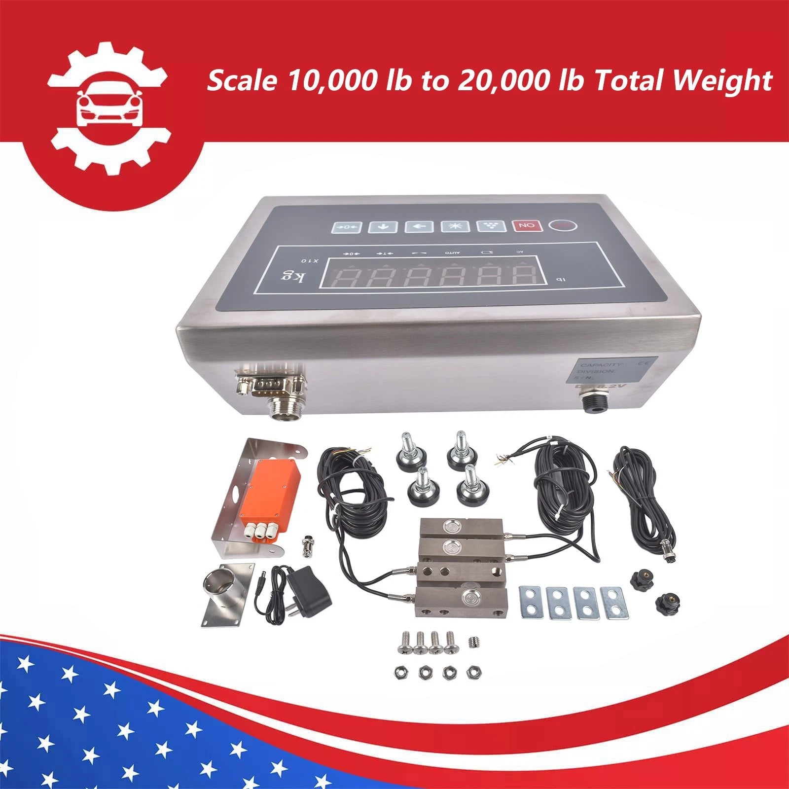 Livestock Scale Kit for Hogs Goats Sheep Alpacas Pigs (Steel Plastic)