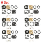 6X Carburetor Repair Kit for Tillotson RK-23HS RK-17HS (Homelite, Stihl, Husqvarna)