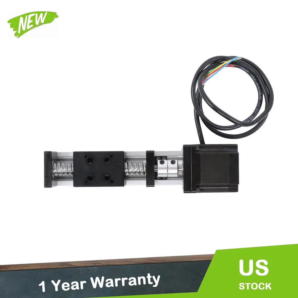 Linear Actuator for Nema 23 Stepper Motor (50mm Stroke)