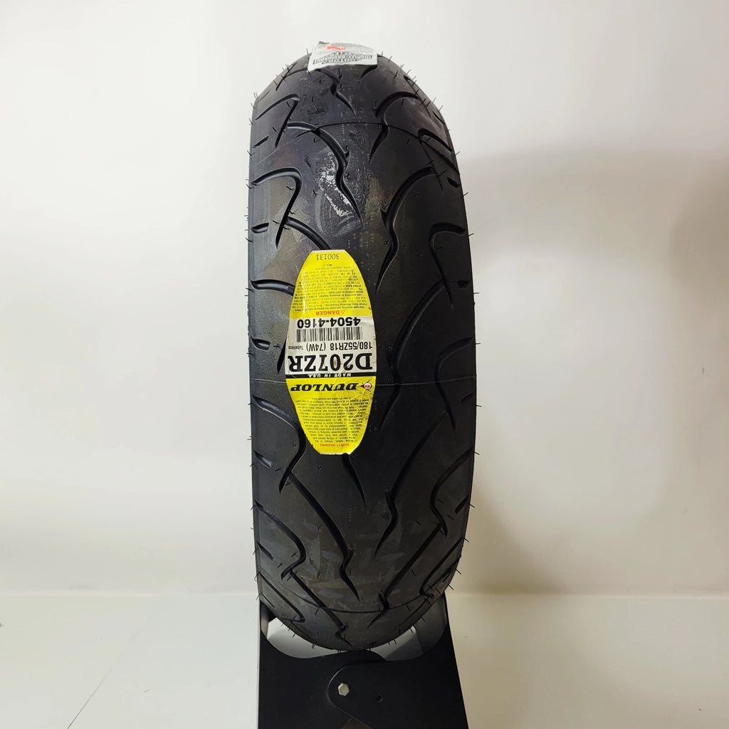 Dunlop D207 180/55-18 Rear Tire for Harley-Davidson (OEM 43173-01)