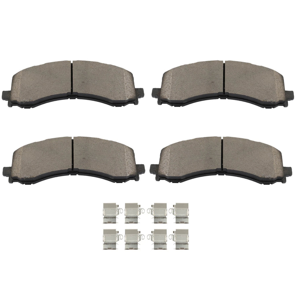 8PCS Ceramic Disc Brake Pads for Ford Bronco (2022–2023)