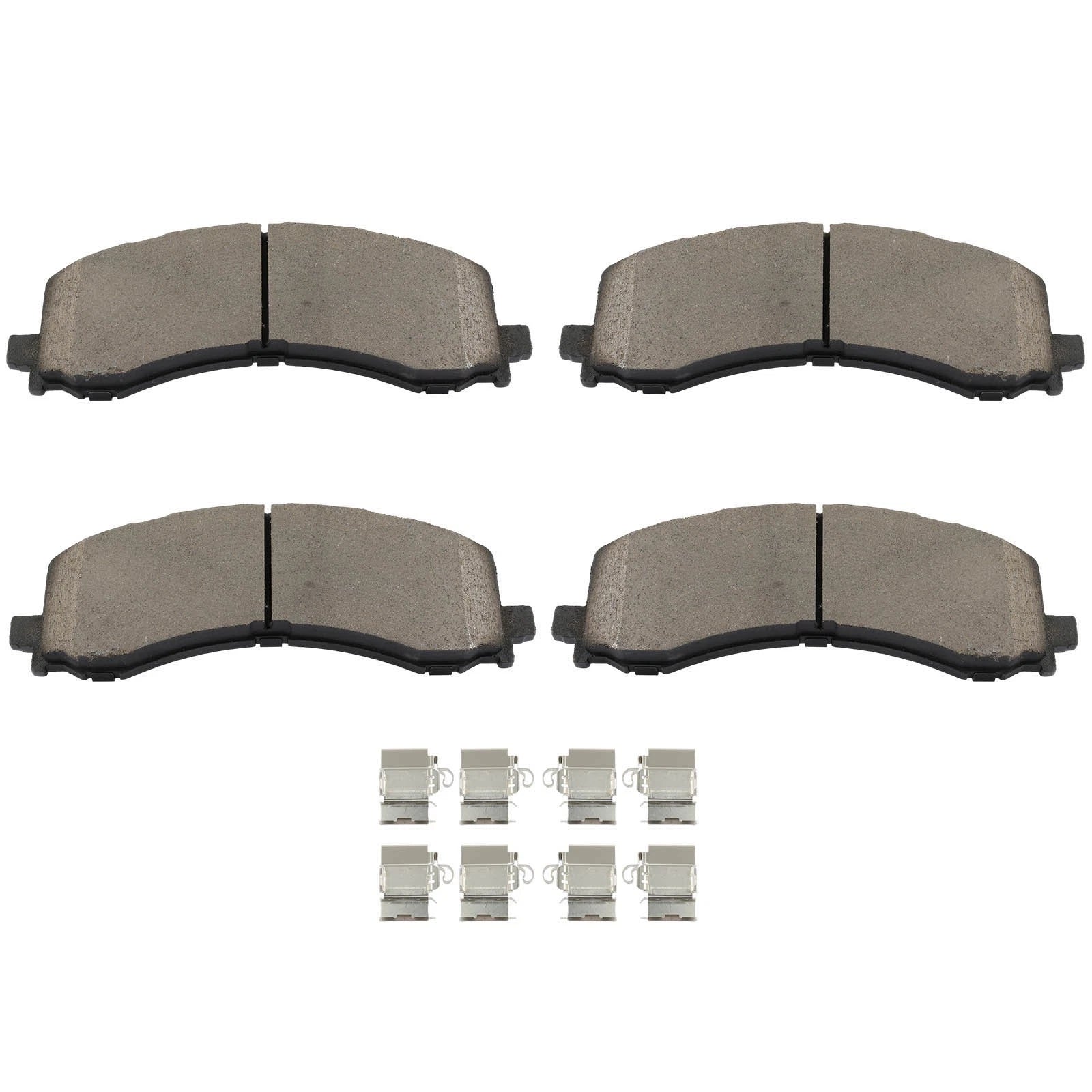 8PCS Ceramic Disc Brake Pads for Ford Bronco (2022–2023)
