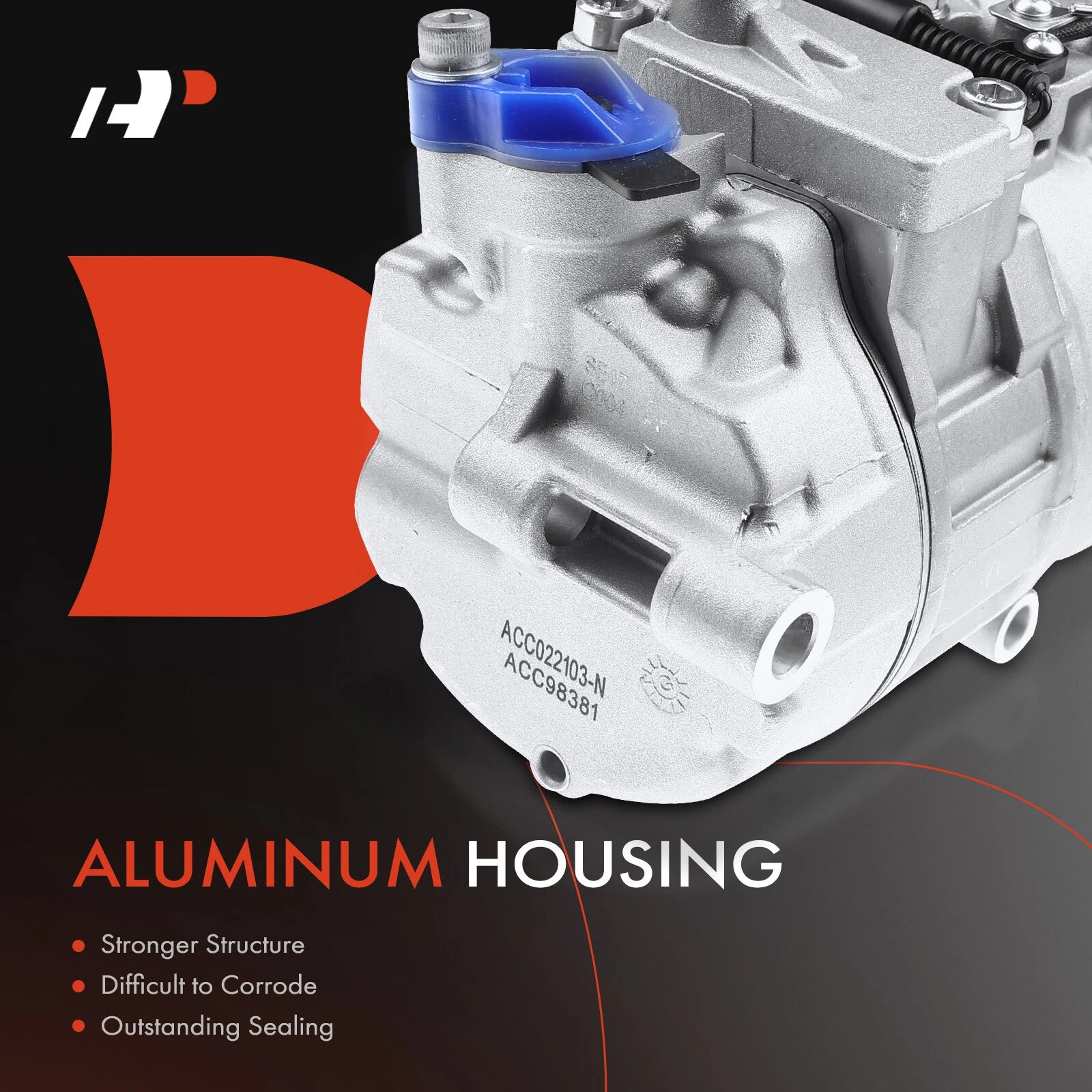 A/C Compressor with Clutch for Mercedes-Benz SLK300 (2002–2010)