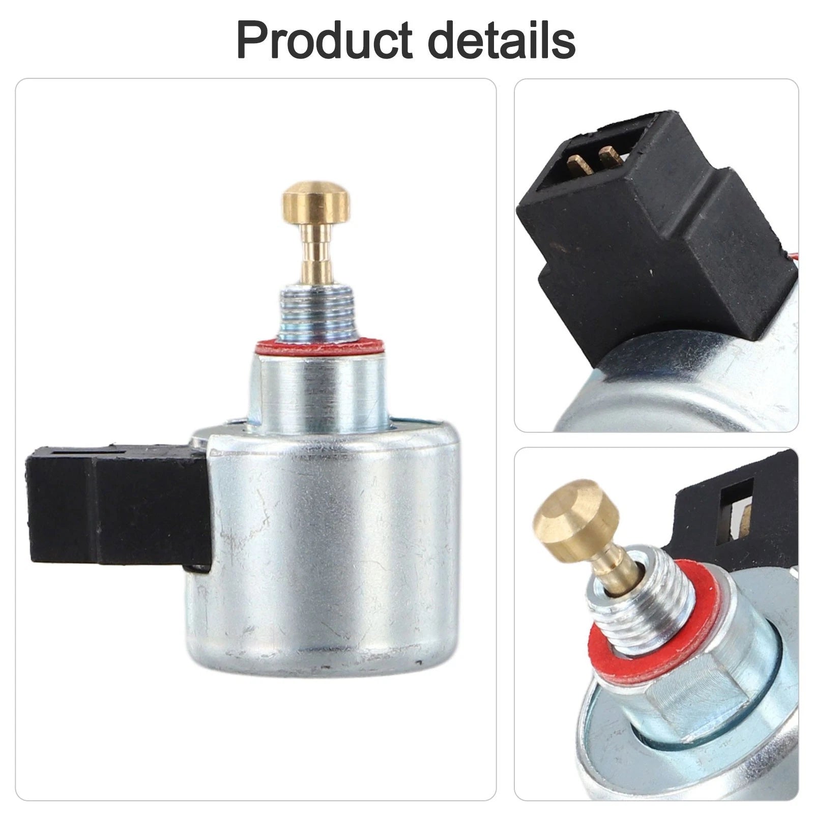 Fuel Solenoid Valve AUC13676 for Tractors Mowers E160 Z735E (Efficient Design)