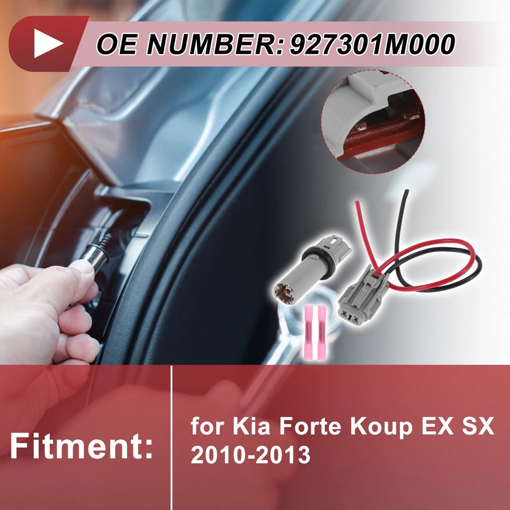 Brake Light Socket Wiring for Kia Forte Koup EX SX (2010–2013) No. 927301M000