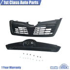 Glossy Black Front Bumper Upper Grille for Subaru Forester (2019-2021)