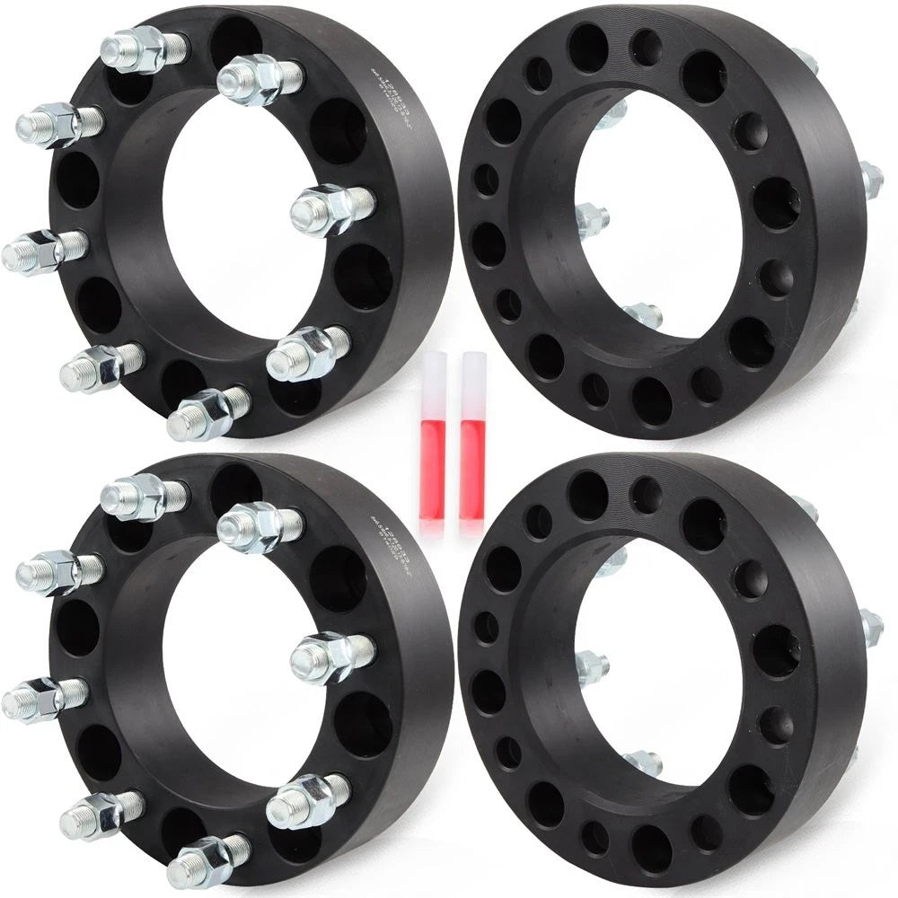 Set of 4 Wheel Spacers for Ford F-250 (1988–1998) 2" 8x6.5