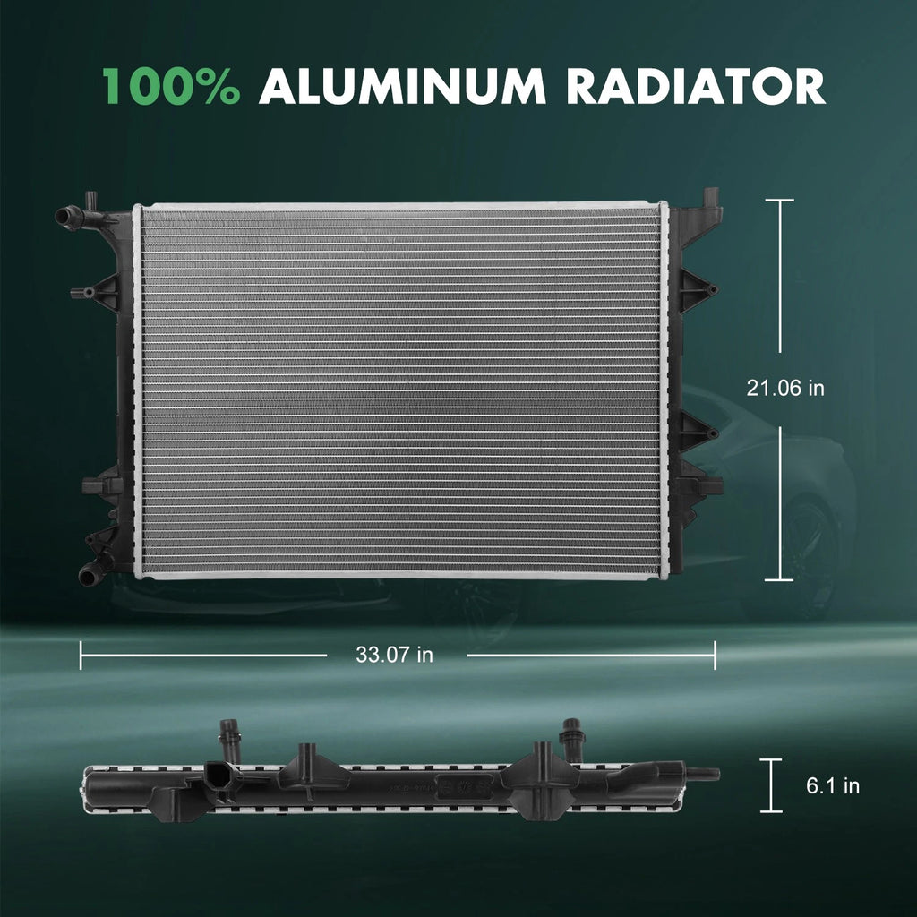 Radiator for Volkswagen Passat Jetta (2012–2016)