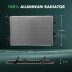 Radiator for Volkswagen Passat Jetta (2012–2016)