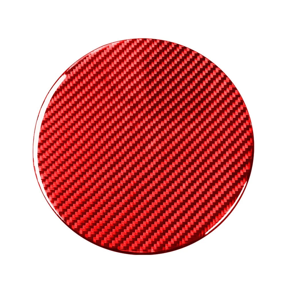 Carbon Fiber Fuel Tank Panel Cover Trim for Toyota Tundra (2014–2021)