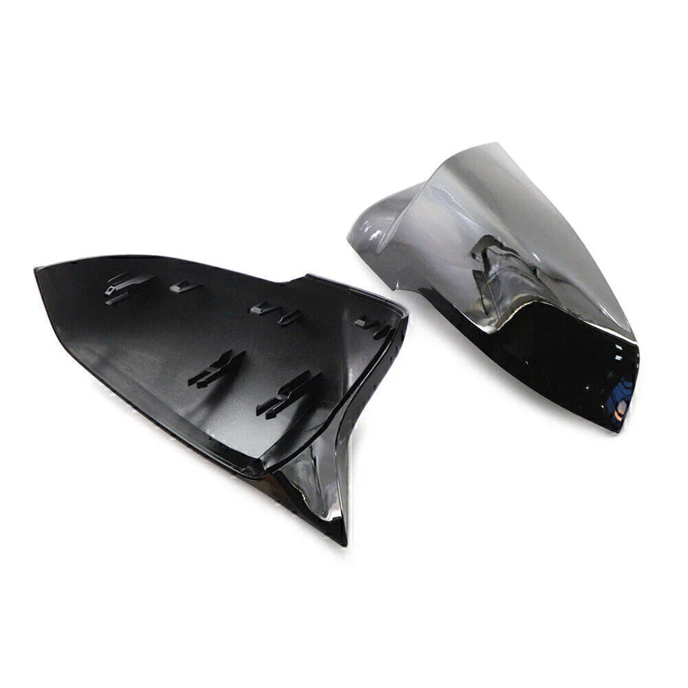 ABS Gloss Black Rear View Mirror Covers for BMW X1 F48 F49 (2016-2019)