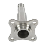 Weld-On Round Spindle with Brake Flange and Trailer Bearing Kit for Trailers