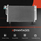 Radiator & AC Condenser Cooling Kit for Kia Rio (2003-2005)