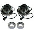 Front and Rear Wheel Bearings & Hubs Kit for S10 Sonoma (1991–2004)