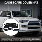 Dashboard Cover Mat for Mazda Flair Wagon MM21 (2012–2019) Black Blue Set