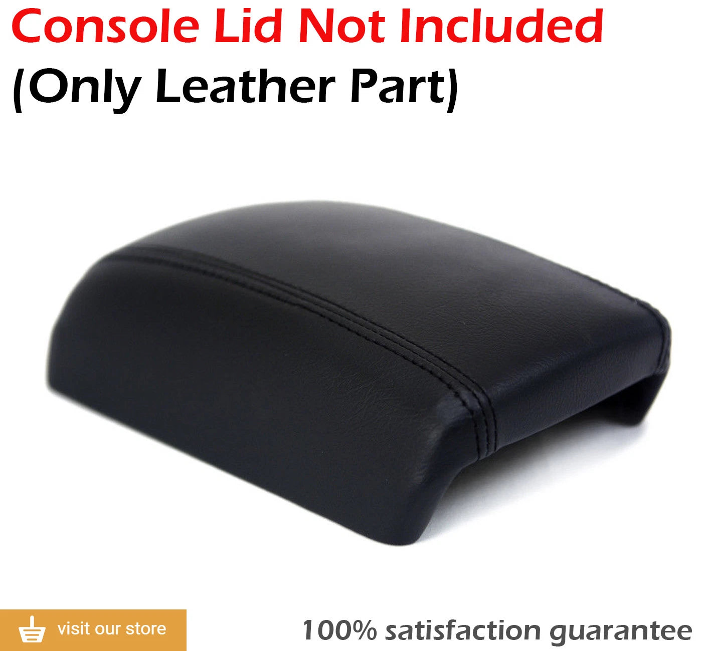 Leather Synthetic Console Armrest Cover for Hyundai Elantra (2007–2010)