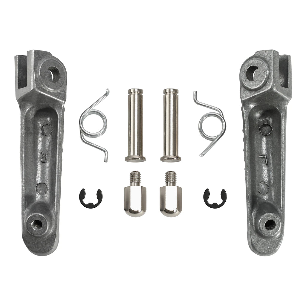 Front Footrests Foot Pegs for Yamaha YZF R1 (1998–2025), YZF R6 (2003–2020)
