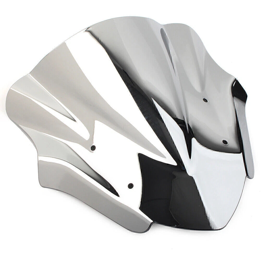 Silver Windshield Deflector for Yamaha MT-09 FZ09 (2017–2020)