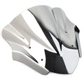 Silver Windshield Deflector for Yamaha MT-09 FZ09 (2017–2020)