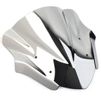 Silver Windshield Deflector for Yamaha MT-09 FZ09 (2017–2020)