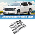 Set of 4 Exterior Door Handle Covers for Chevrolet Silverado 1500 (2007–2013)