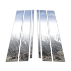 Stainless Steel Pillar Post Covers Diamond Grade Set for 2017–2024 Honda Ridgeline
