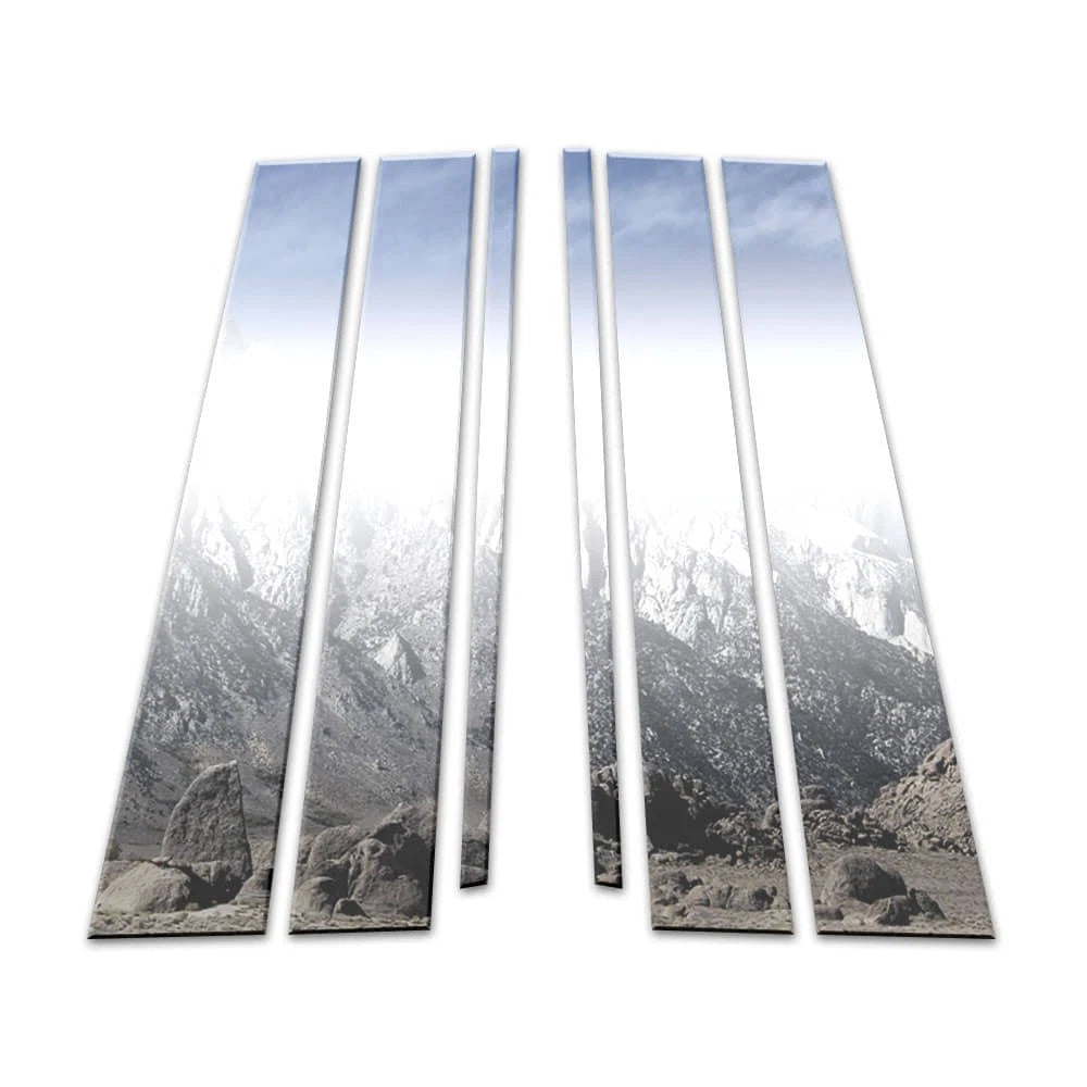 Stainless Steel Pillar Post Covers Diamond Grade Set for 2017–2024 Honda Ridgeline