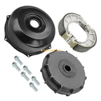 Set of 4 Rear Brake Drum Cover Hub Shoes for Honda Rancher 420 TRX420 (2014–2024)