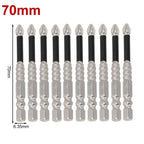 10-Piece Magnetic Screwdriver Bit Set for Strong Driving