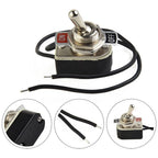 ON/OFF Switch with Wire and SPST Contacts for Universal Applications