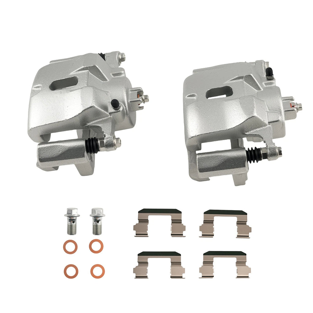 Front Disc Brake Caliper Set with Bracket for Honda Pilot 3.5L (2003–2008)
