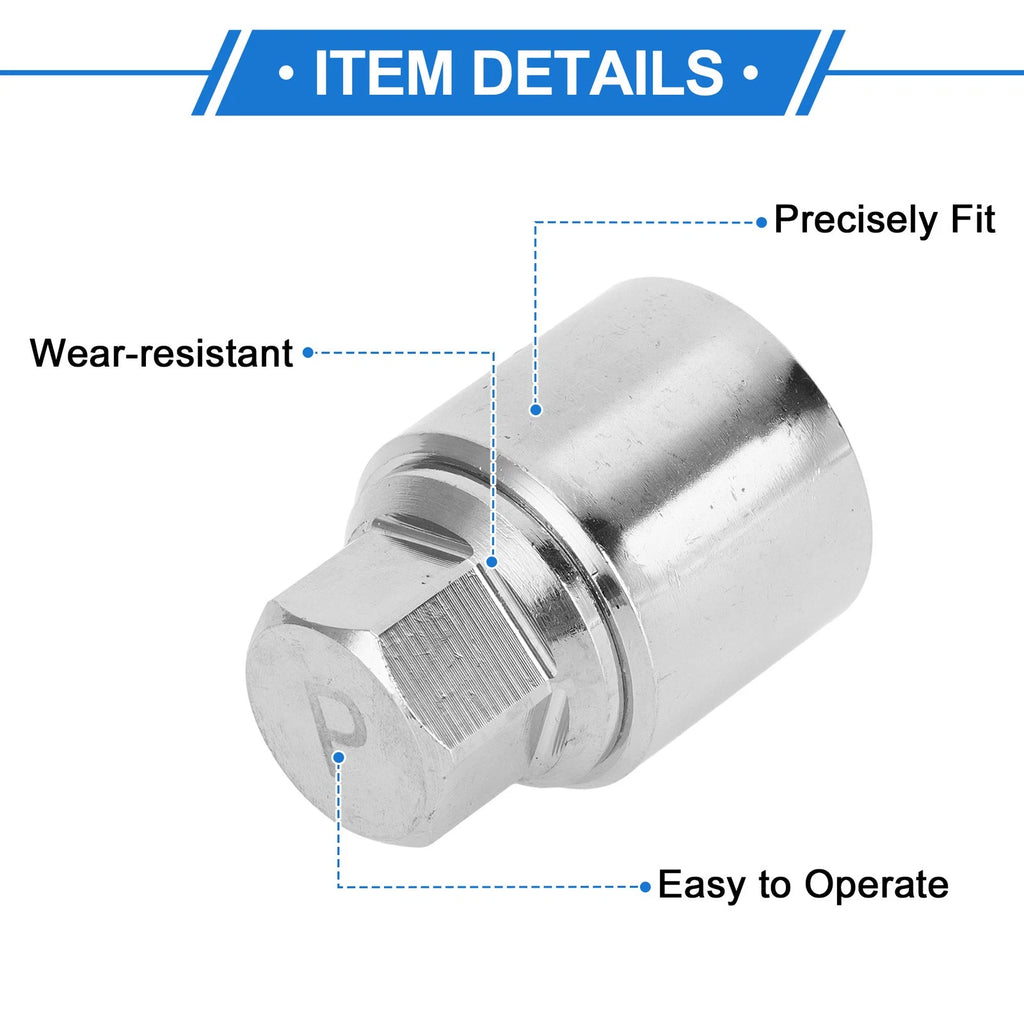 Wheel Lock Lugnut Antitheft Key Socket for Skoda VW 