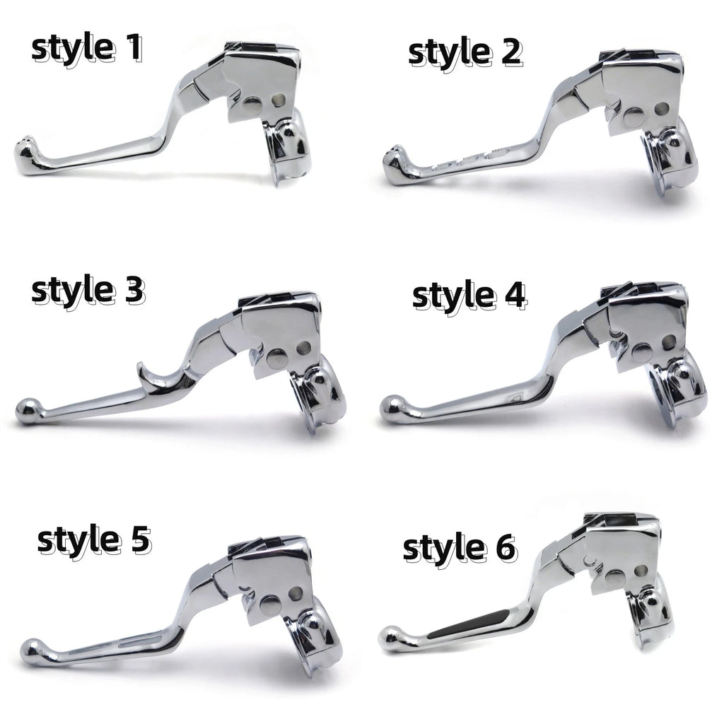 Clutch Lever with Mount Bracket for Harley Dyna Touring Softail Sportster (883–1200)