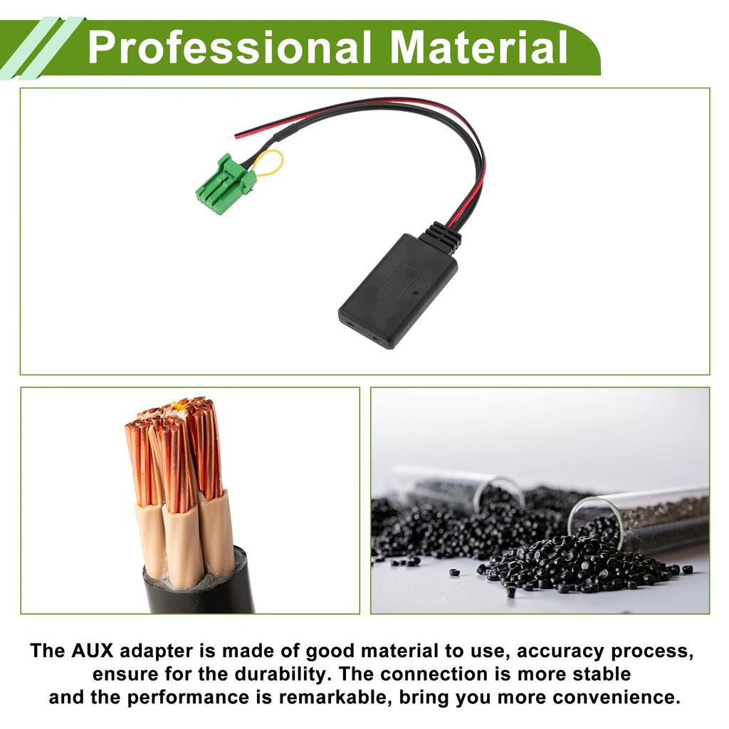 Bluetooth AUX Adapter Stereo Radio Harness for Acura RDX TSX MDX CSX (2007–2019)