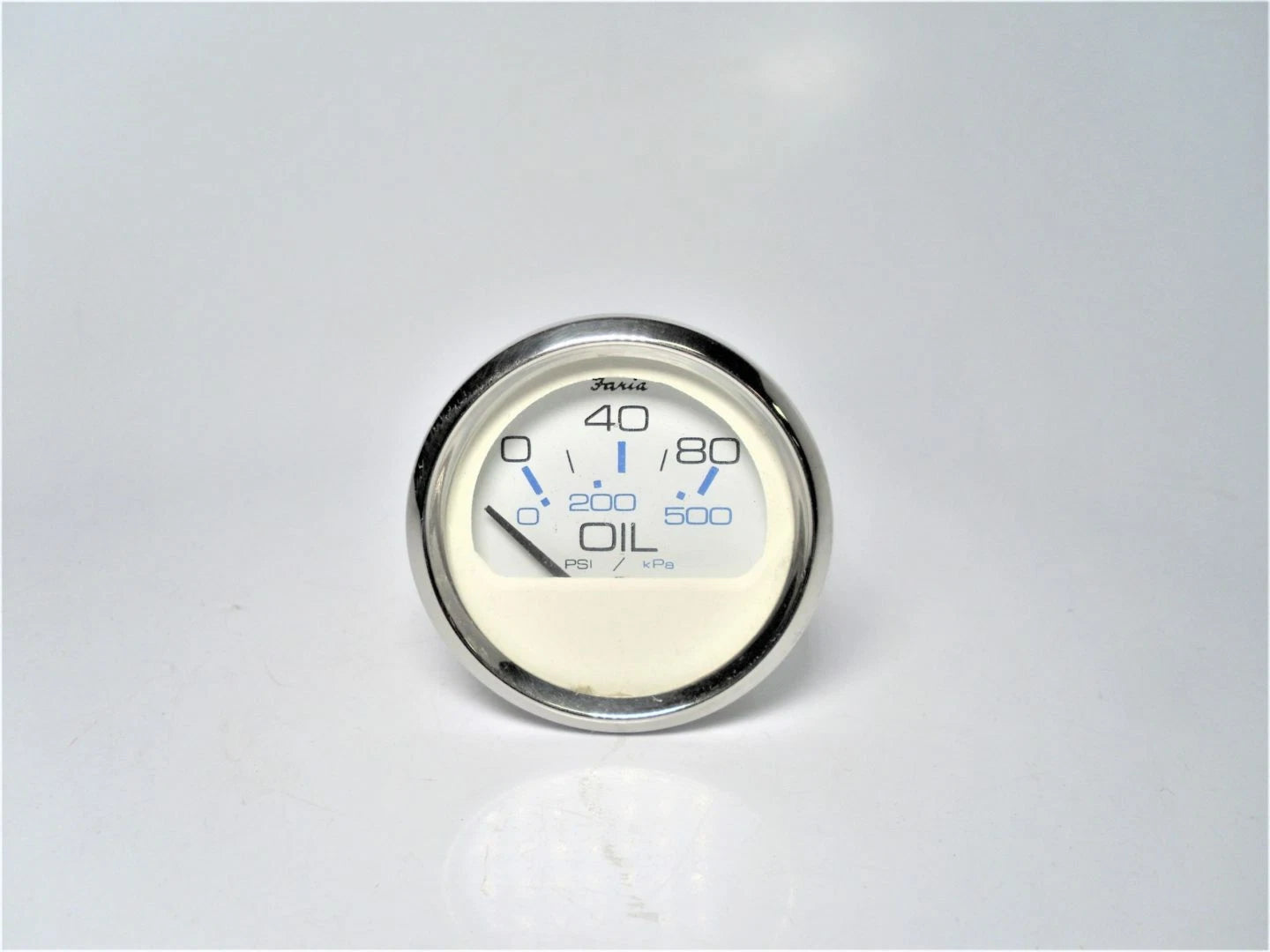 Faria GP9767A Oil Pressure Gauge for Chesapeake (2", 80 PSI)
