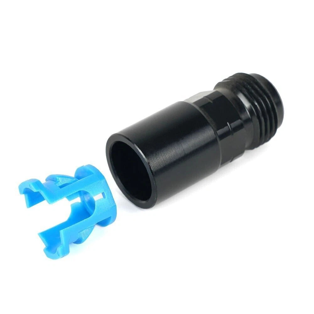 8AN Male to 3/8" Hose Quick Connect Fuel Rail Line Fitting Adapter