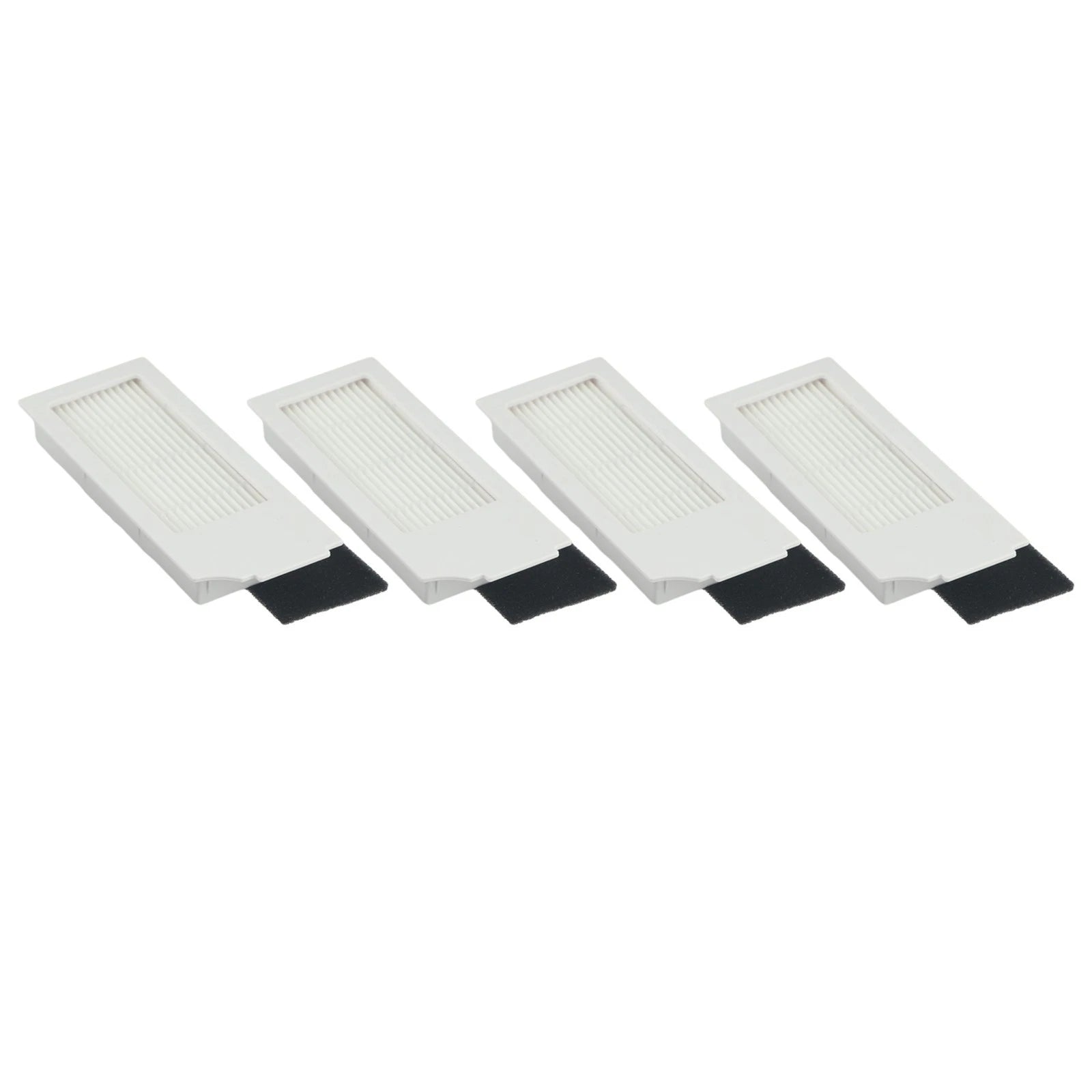 Set of 4 Filters for Ecovacs Turbo Vacuum Cleaner Robot