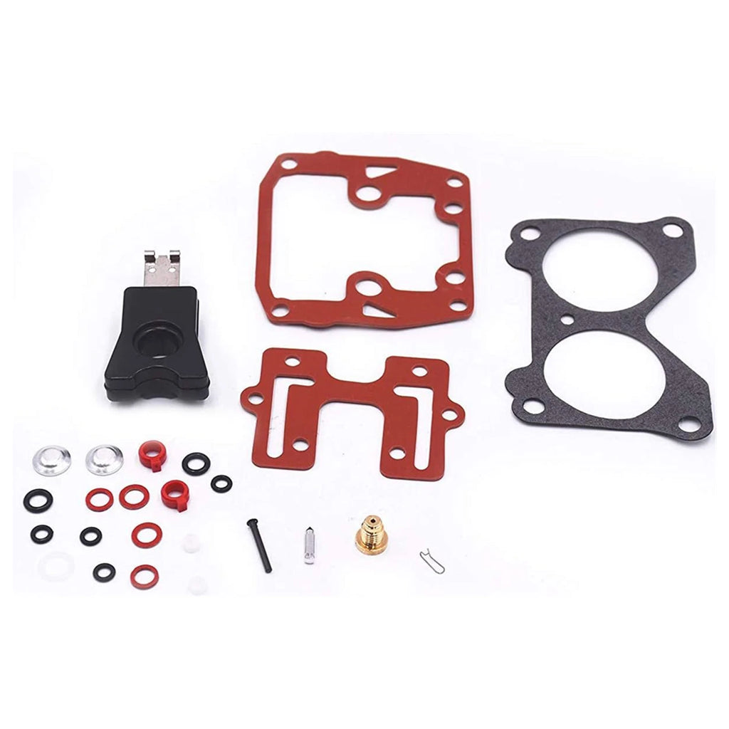 2 Carburetor Rebuild Kits for Johnson Evinrude V4 85 HP (1969–1979, 1991–1993)