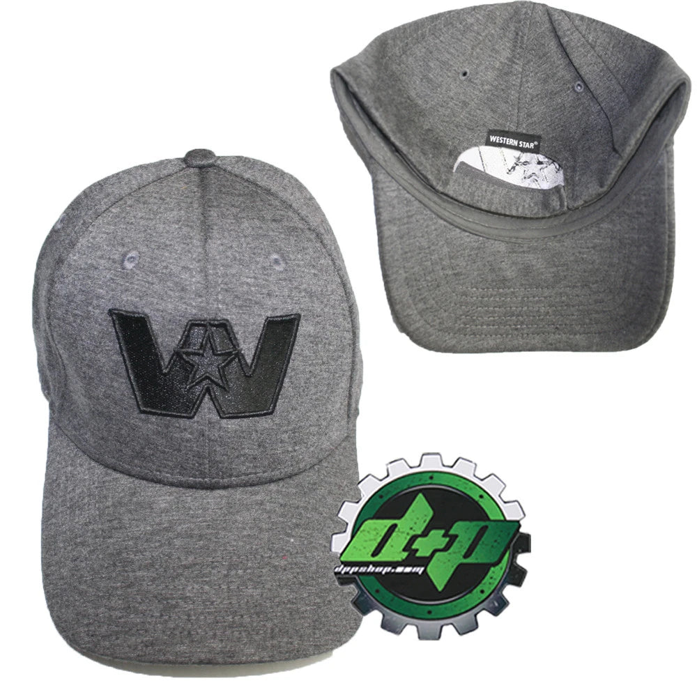 Western Star Cotton Jersey Hat Cap with W Logo for Trucks