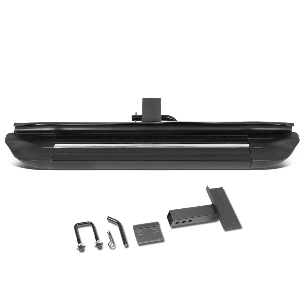 2" Receiver Aluminum Trailer Tow Hitch Step Bar Bumper Guard for