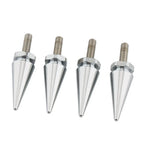4 x Chrome Spike Windscreen Screw Bolts for Harley Touring Road Glide (1998-2025)