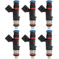 Set of 6 Fuel Injectors for Saturn Outlook (2007–2008) 3.6L V6