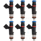 Set of 6 Fuel Injectors for Saturn Outlook (2007–2008) 3.6L V6