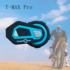 T-Max Pro Bluetooth Helmet Headset for Motorcycle - 6 Riders, 1200M FM
