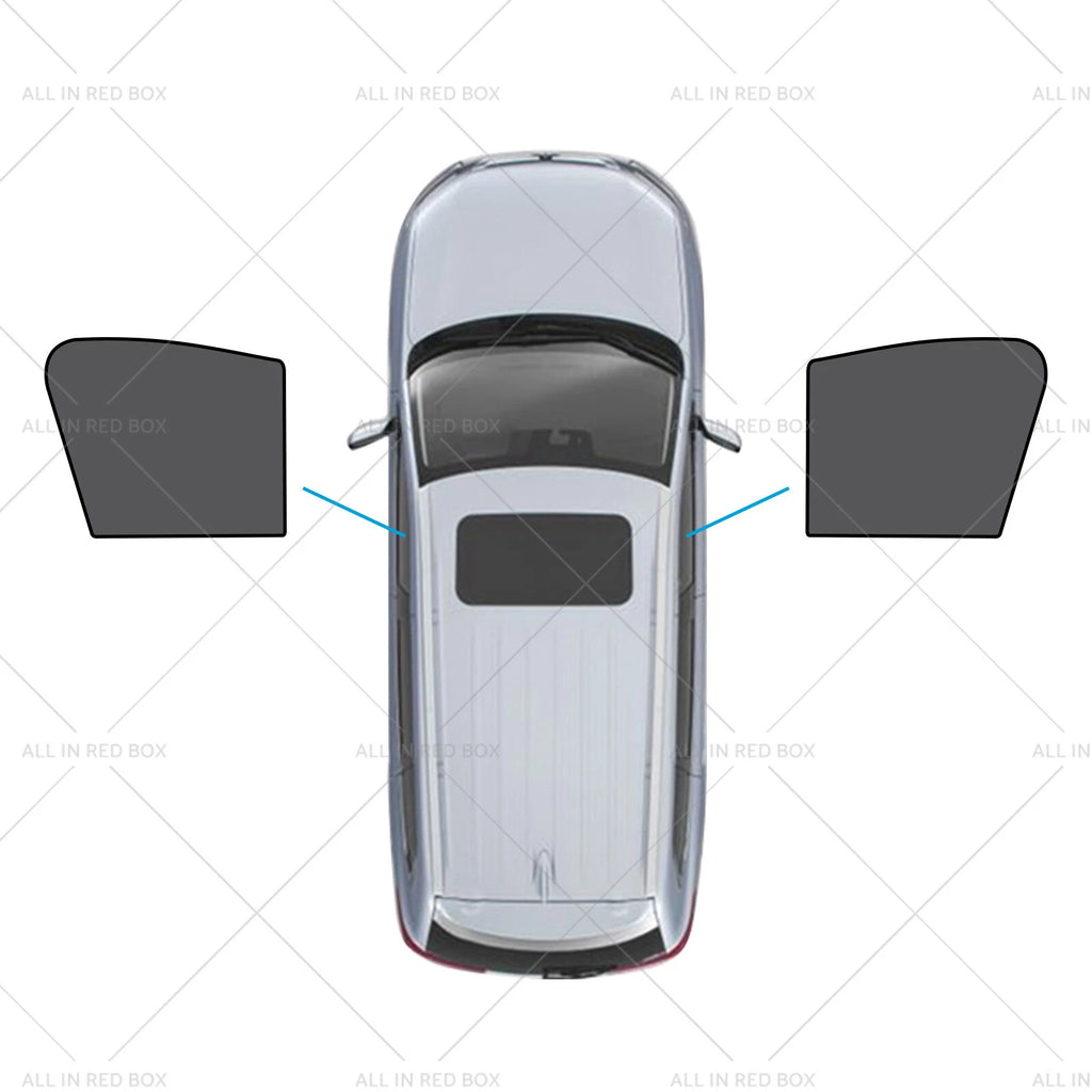 Set of 2 Magnetic Mesh Sun Blind Shades for Mazda CX-30 (2019–2025)
