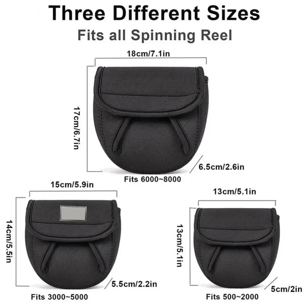 Breathable Fishing Reel Cover for Universal Use (Rust Prevention)
