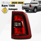 Black Halogen Tail Light for Ram 1500 (2025–2026) RT 68531046AA