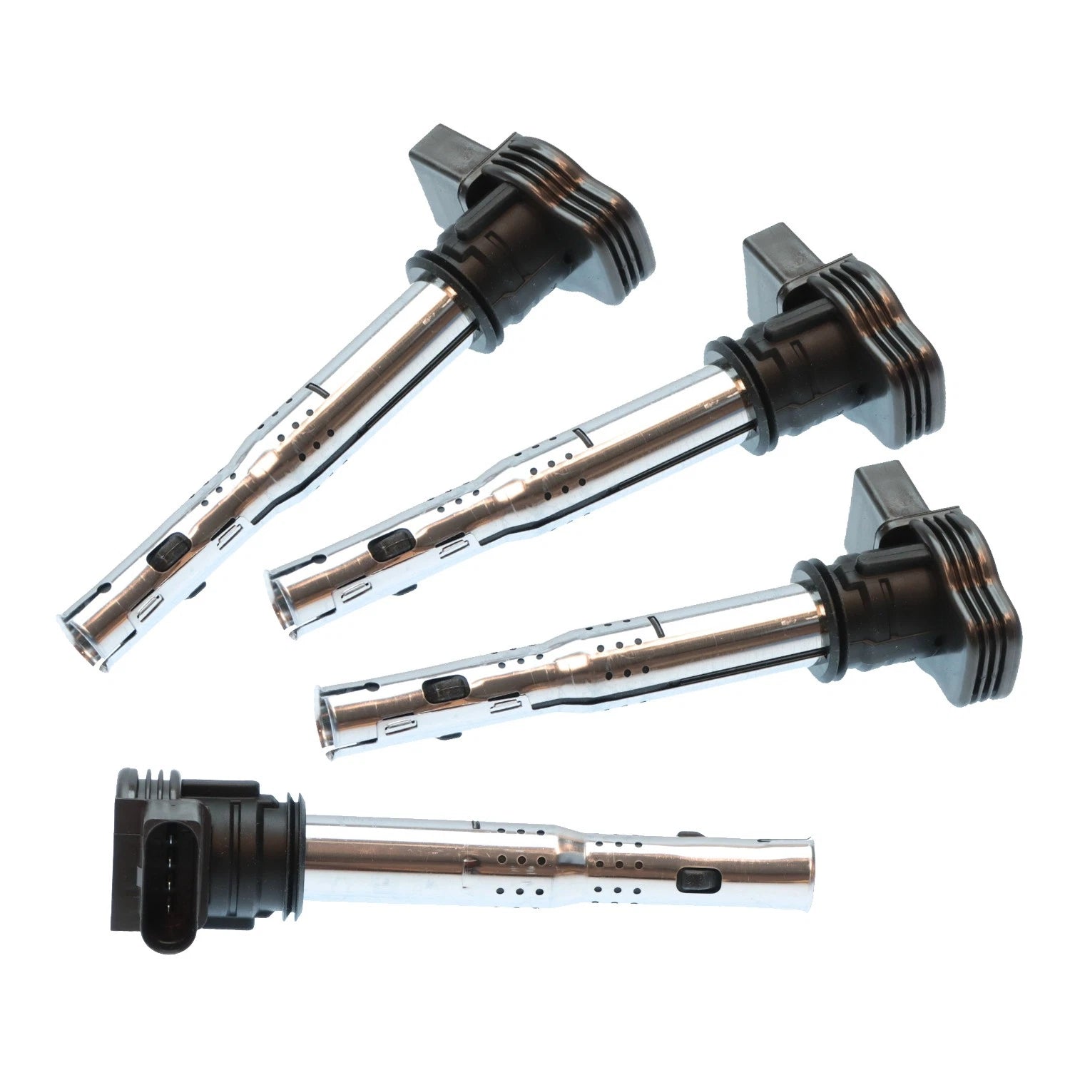 Set of 4 Ignition Coils for Audi A3 A4 A5 A6 Q3 Q5 TT, VW Eos Jetta Tiguan 2.0L L4