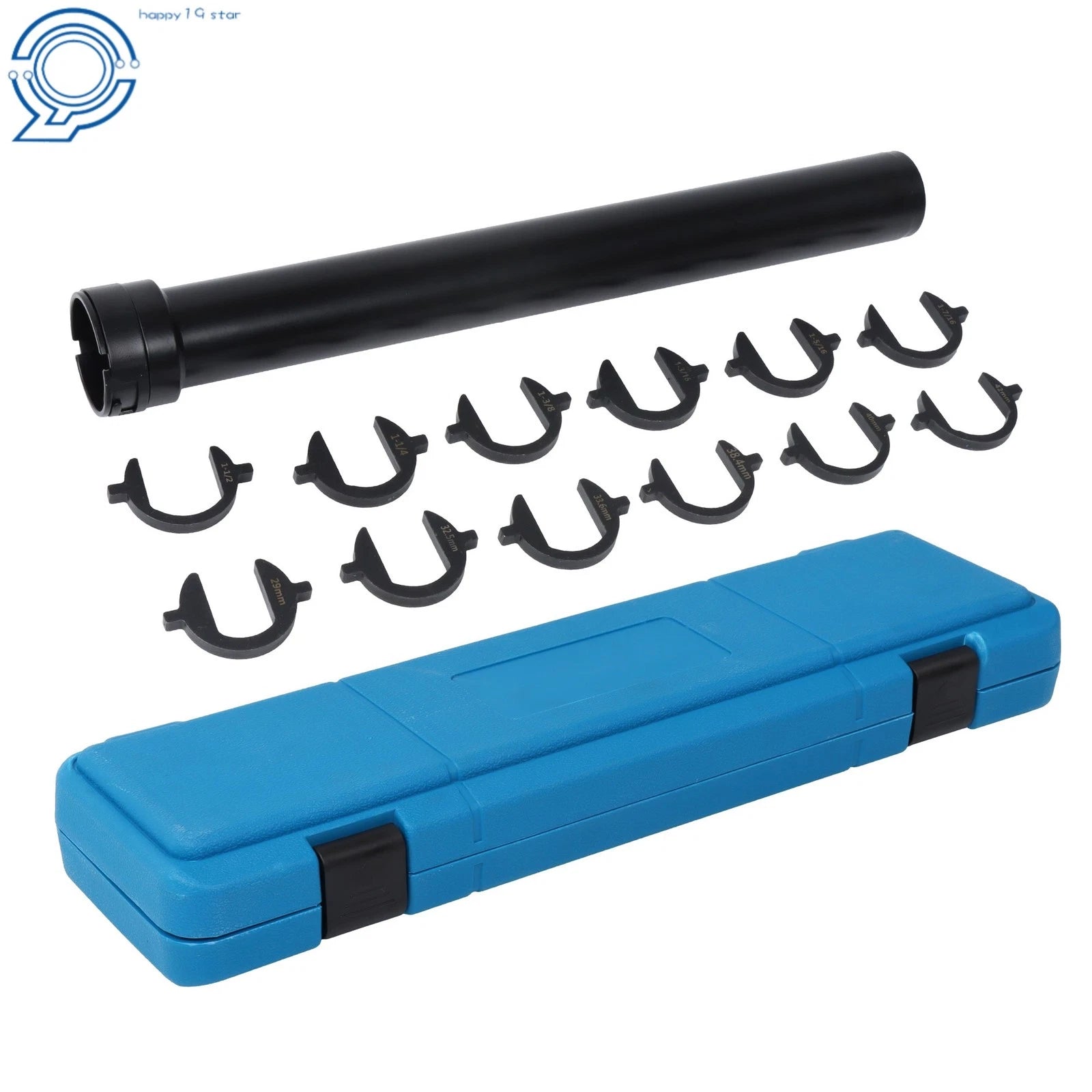 13pcs Inner Tie Rod Removal Tool Set for (SAE + Metric)